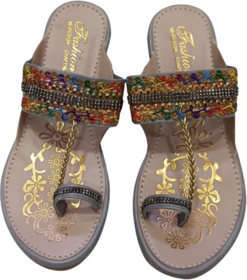 GURUKRUPA ENTERPRISE Women Flats(Multicolor , 5)