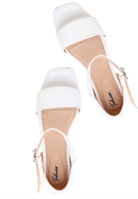 Todhwear Women White Heels