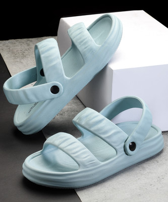 asian Women Clogs(Blue , 7)