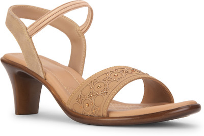 Bata Women Flats(Beige , 5)