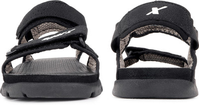 Sparx Men Sports Sandals(Black , 10)