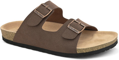El Paso Men Sandals(Brown , 8)