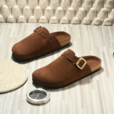 Vellinto Men Flats(Brown , 6)
