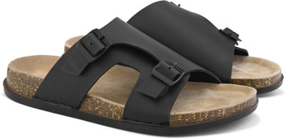 Roadster Men Sandals(Black , 11)