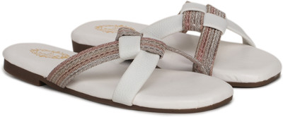 BellaQueen Women Flats(White , 7)