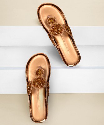 Shankhdhar Women Casual(Gold , 4)