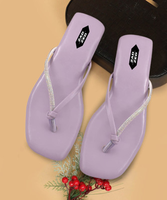 zadzed Women Heels(Purple , 8)