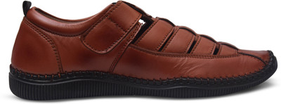 CERFTAN Men Sandals(Tan , 8)