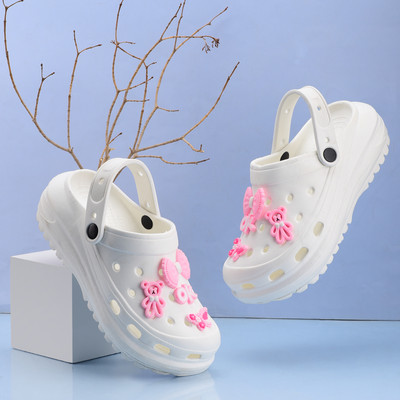 Greentech Women Clogs(White , 4)