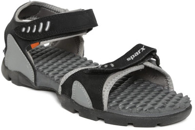 Sparx SS 103 Men Sandals(Black , 8)