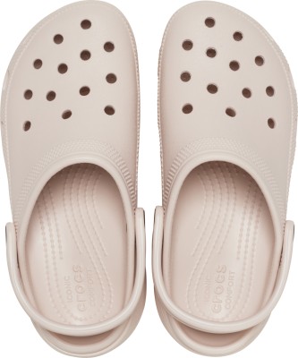 CROCS Classic Platform Women Clogs(Pink , 4 UK/India)