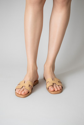 Blue Bella Women Flats(Beige , 7)