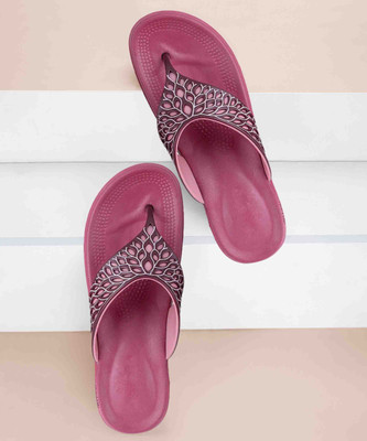 BERSACHE Women Flats(Pink , 5)