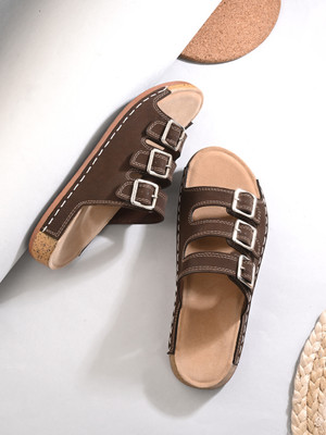 FAV SHOES Men Casual(Brown , 9)