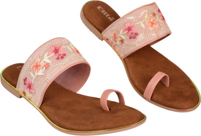 Elite Women Flats(Pink , 7)