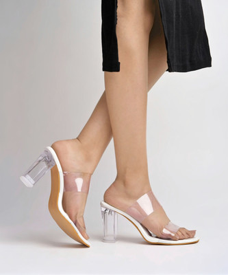 SHOETOPIA Women Heels(White , 2)