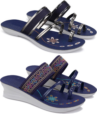 BERSACHE Women Flats(Multicolor , 4)