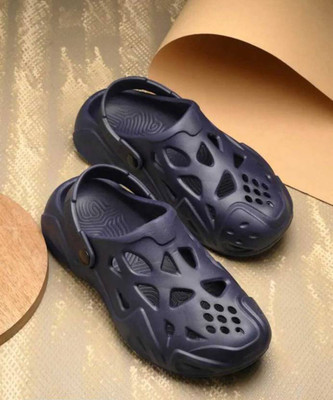 SECRITAS Men Clogs(Blue , 10)
