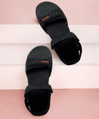 Monex Men Sports Sandals(Black , 6)