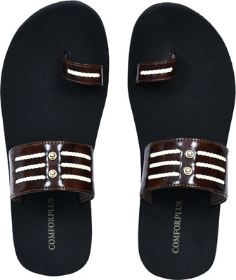 COMFORPLUS Men Sandals(Brown , 9)