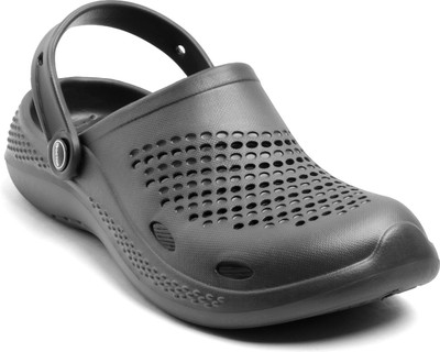 Footup Men Clogs(Grey , 6)