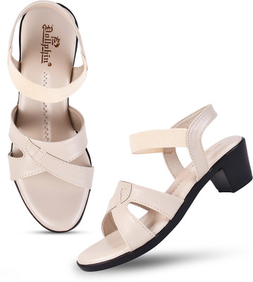 Dollphin Women Heels(Yellow, Beige, Camel , 6)