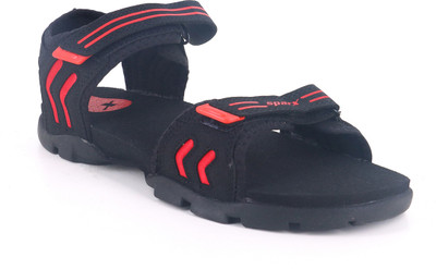 Sparx Men Casual(Black, Red , 6)