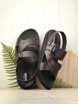 KILLER Trendy And Stylish Super Comfortable Sandals For Daily Casual And Ethnic Wear Men Sandals(Brown , 8)