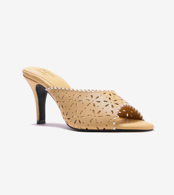 Pair-Ie Tales Women Heels(Yellow , 8)