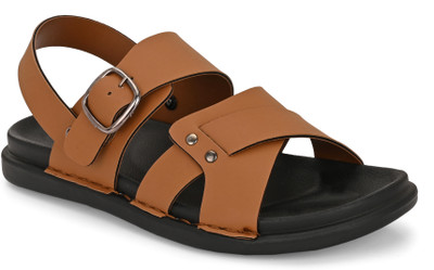 El Paso Men Sandals(Tan , 9)
