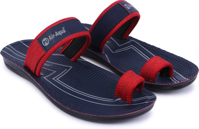 airaqua Men Slippers(Black , 9)