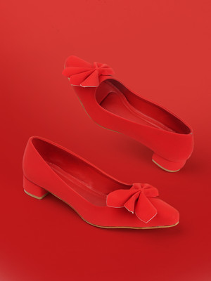 LAVIE Women Bellies(Red , 5)