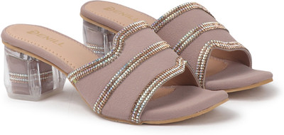Denill Women Heels(Pink , 8)
