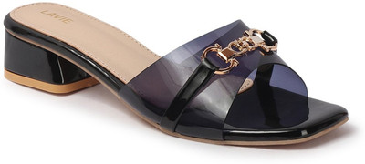 LAVIE Women Heels(Black , 3)