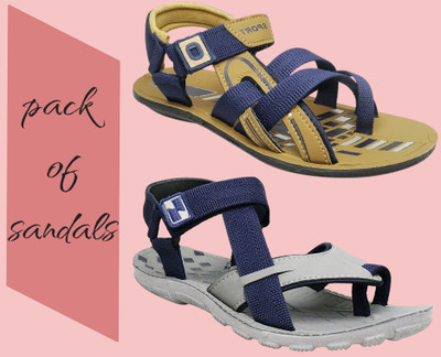 SCLERE Men Sandals(Multicolor , 6)