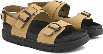 Roadster Men Sandals(Beige , 7)