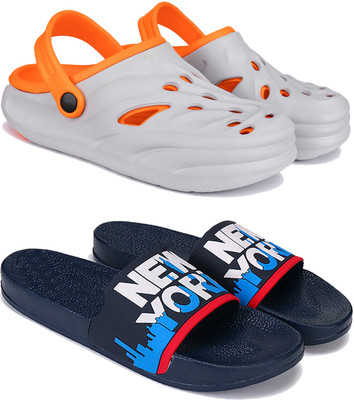 BERSACHE Men Clogs(Multicolor , 8)