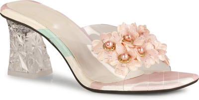 COMMANDER Women Heels(Pink , 7)
