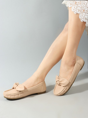 Denill Loafers For Women(Beige , 3)