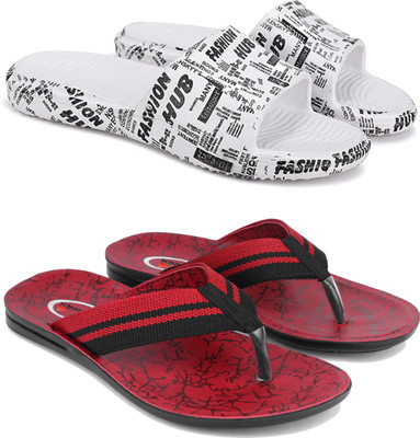 DRACKFOOT Men Slides(Multicolor , 9)