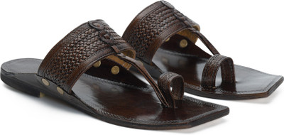 Stepsoft Men Sandals(Brown , 8)