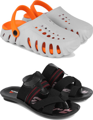 DRACKFOOT Men Clogs(Black , 10)