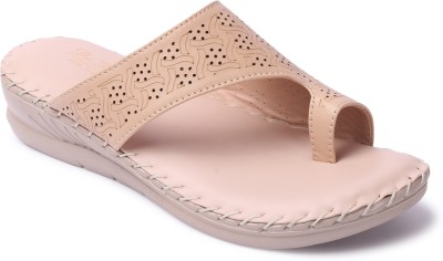 BIG BIRD FOOTWEAR Casual Toe-Ring Doctor Sandals for Women & Girls (Pink) Women Pink Wedges