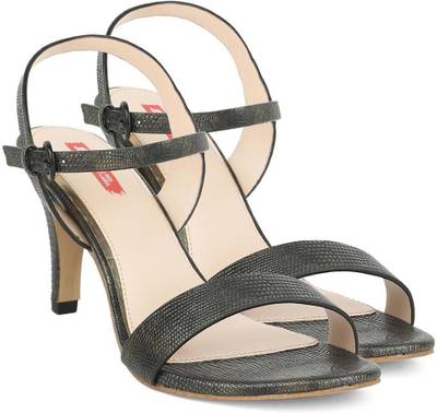 Bata SHERRY SANDAL Women Grey Heels Price History