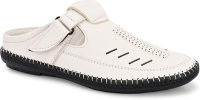 ATIGO Men Sandals(White , 10)