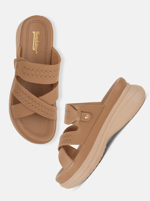 Roadster Women Flats(Beige , 6)