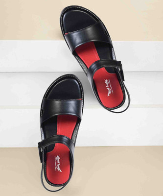 Alert India Women Flats(Black , 6)