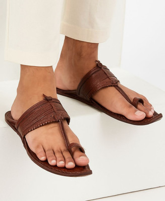 Kolhapuri Men Sandals(Brown , 10)
