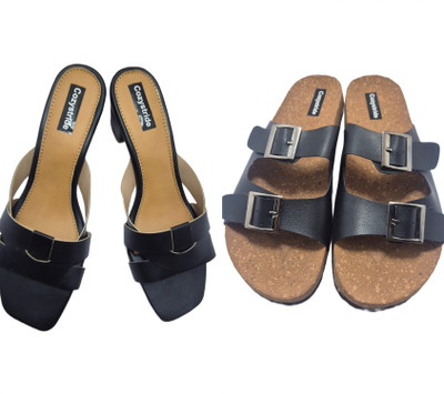 Cozystride Women Heels(Multicolor , 9)