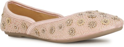 Bata Bellies For Women(Pink , 4)